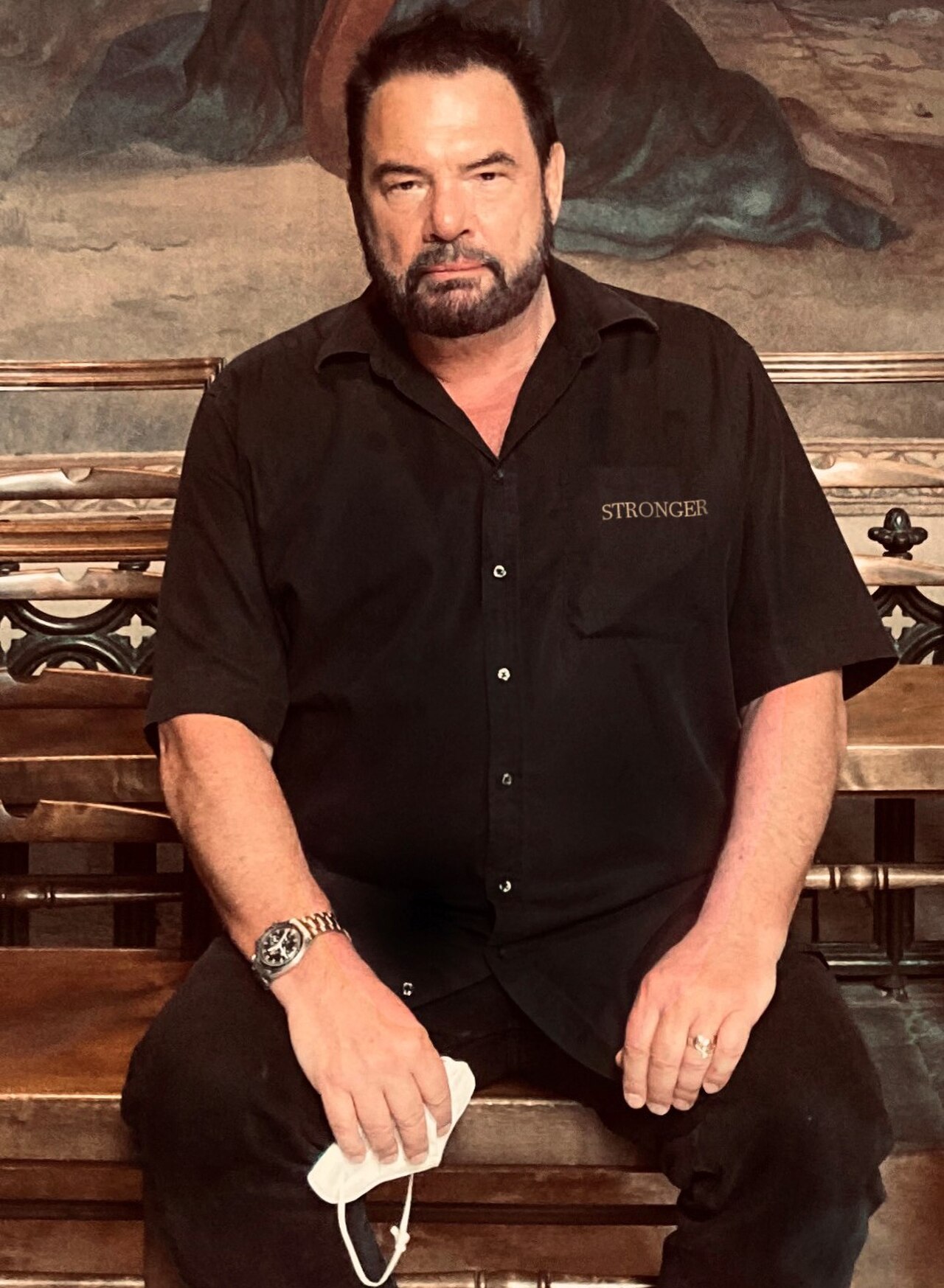 Alphaville-Sänger Marian Gold, aufgenommen 2021.