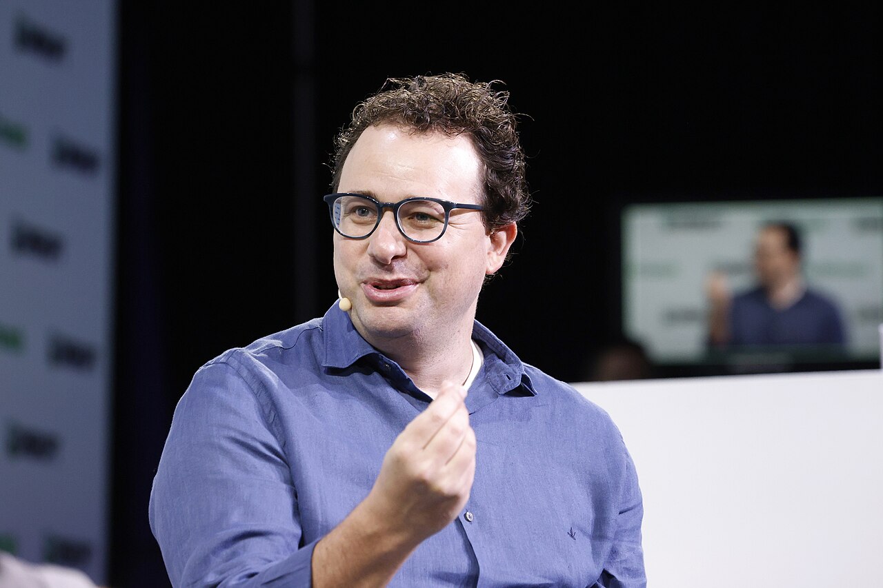 Anthropic-CEO Dario Amodei auf der TechCrunch Disrupt 2023 in San Francisco