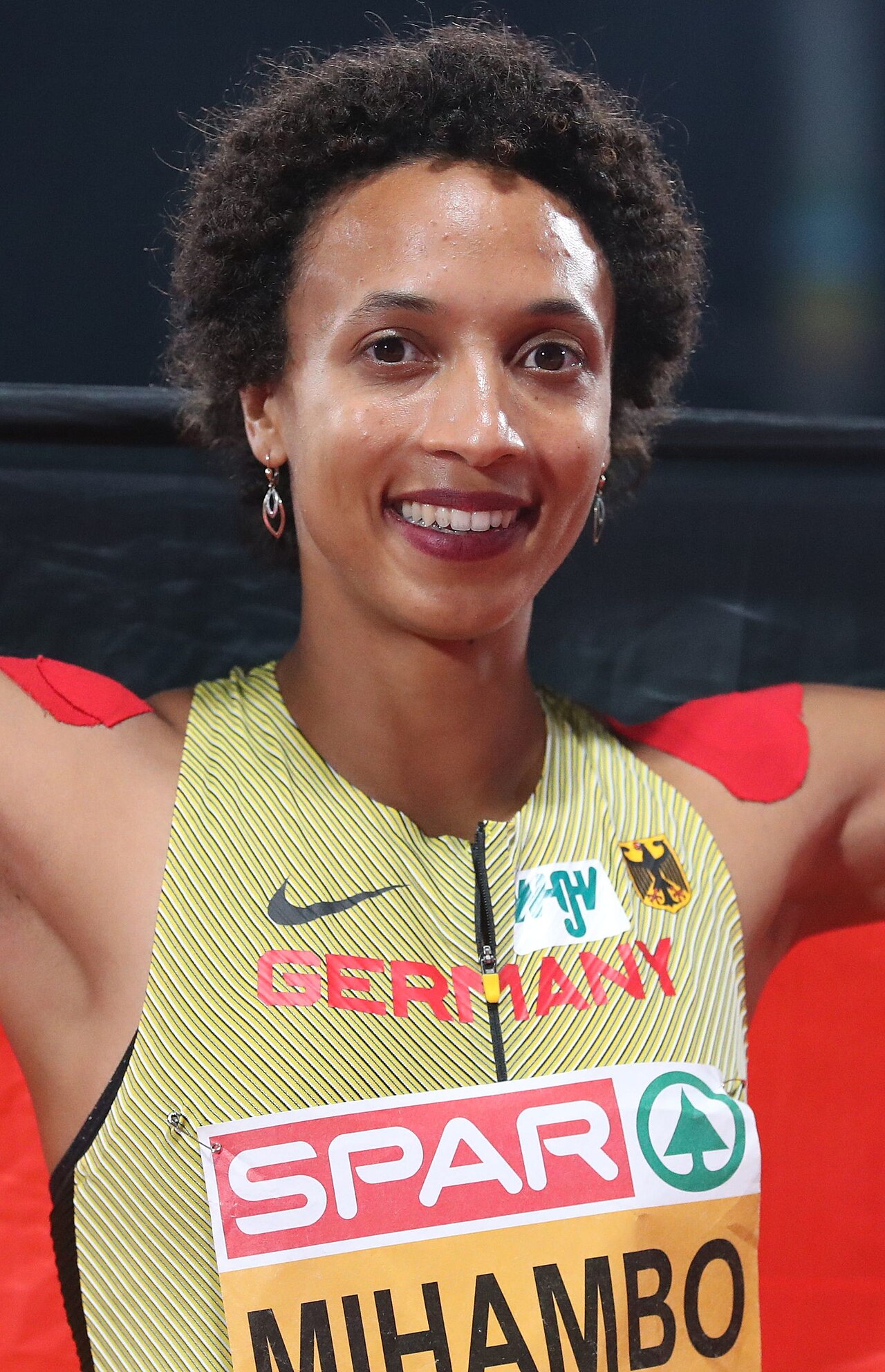 Malaika Mihambo beim Weitsprung-Wettbewerb der Frauen bei den European Championships in München 2022