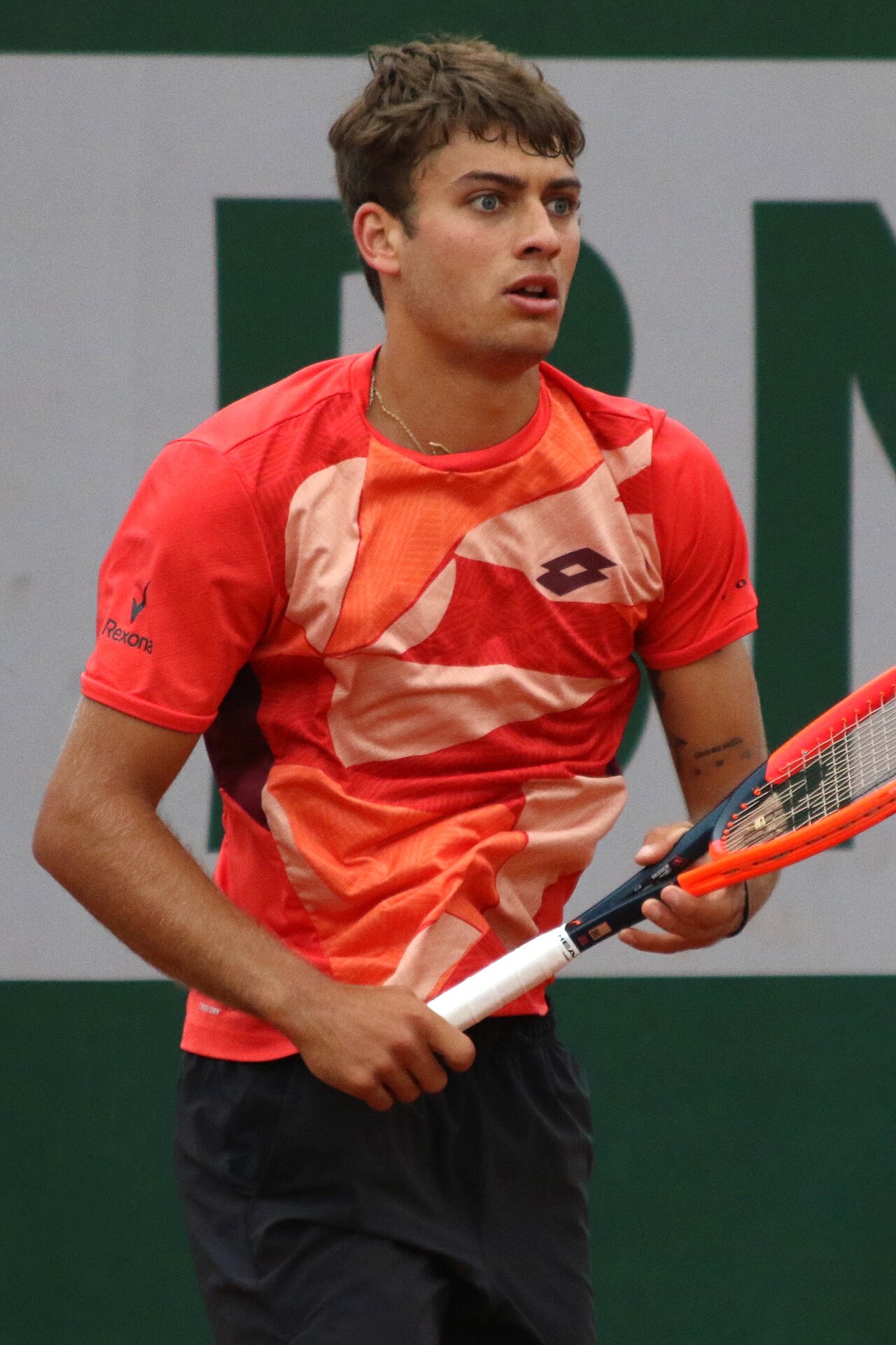 Flavio Cobolli bei der Roland-Garros-Qualifikation