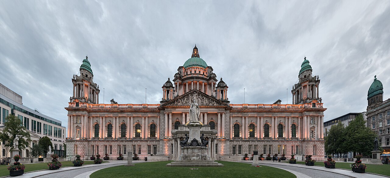Die Belfast City Hall im Zentrum der nordirischen Hauptstadt