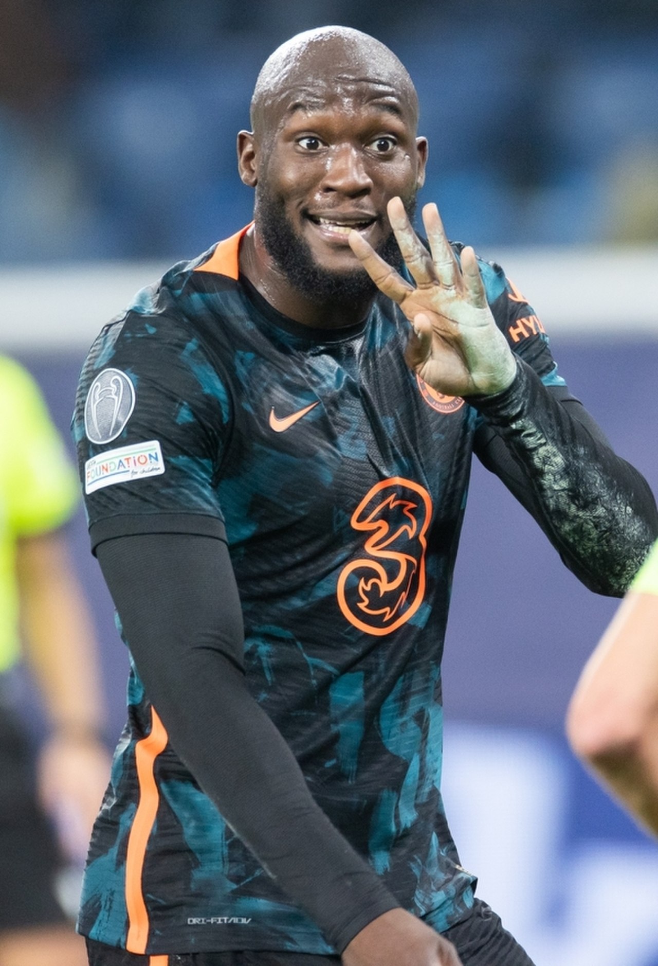 Romelu Lukaku in einem Champions-League-Spiel, der belgische Stürmer war beim WM-Auftakt 2026 in Seattle der Joker, der den 1:1-Ausgleich erzwang.
