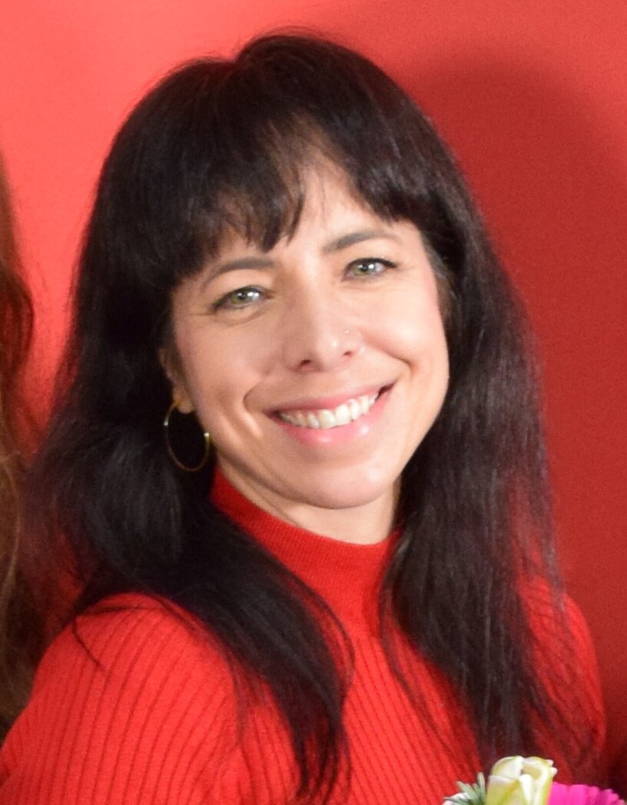 Elif Eralp, Spitzenkandidatin der Berliner Linken, aufgenommen im Dezember 2025