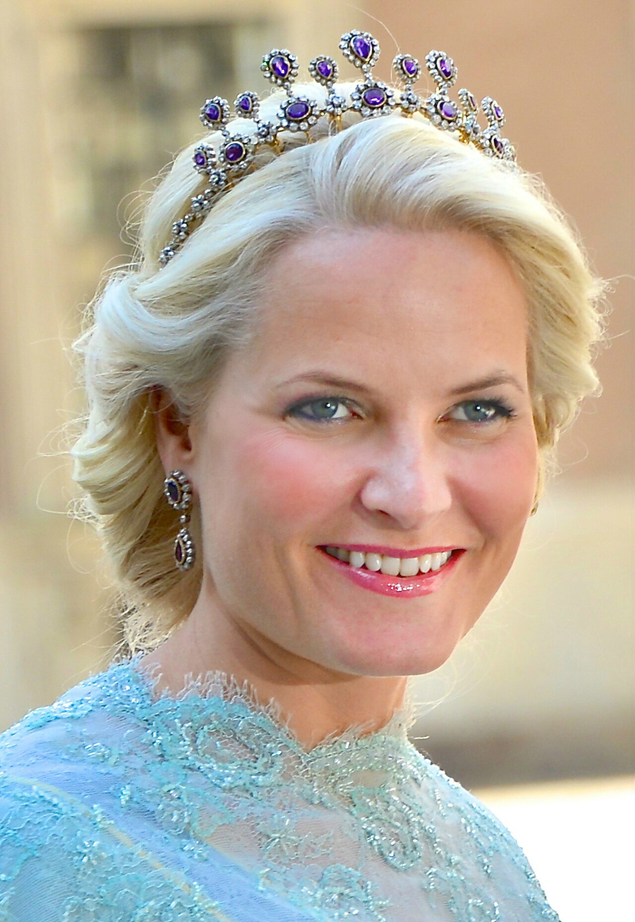 Kronprinzessin Mette-Marit von Norwegen, Mutter des Verurteilten Marius Borg Høiby, bei einem öffentlichen Auftritt 2013