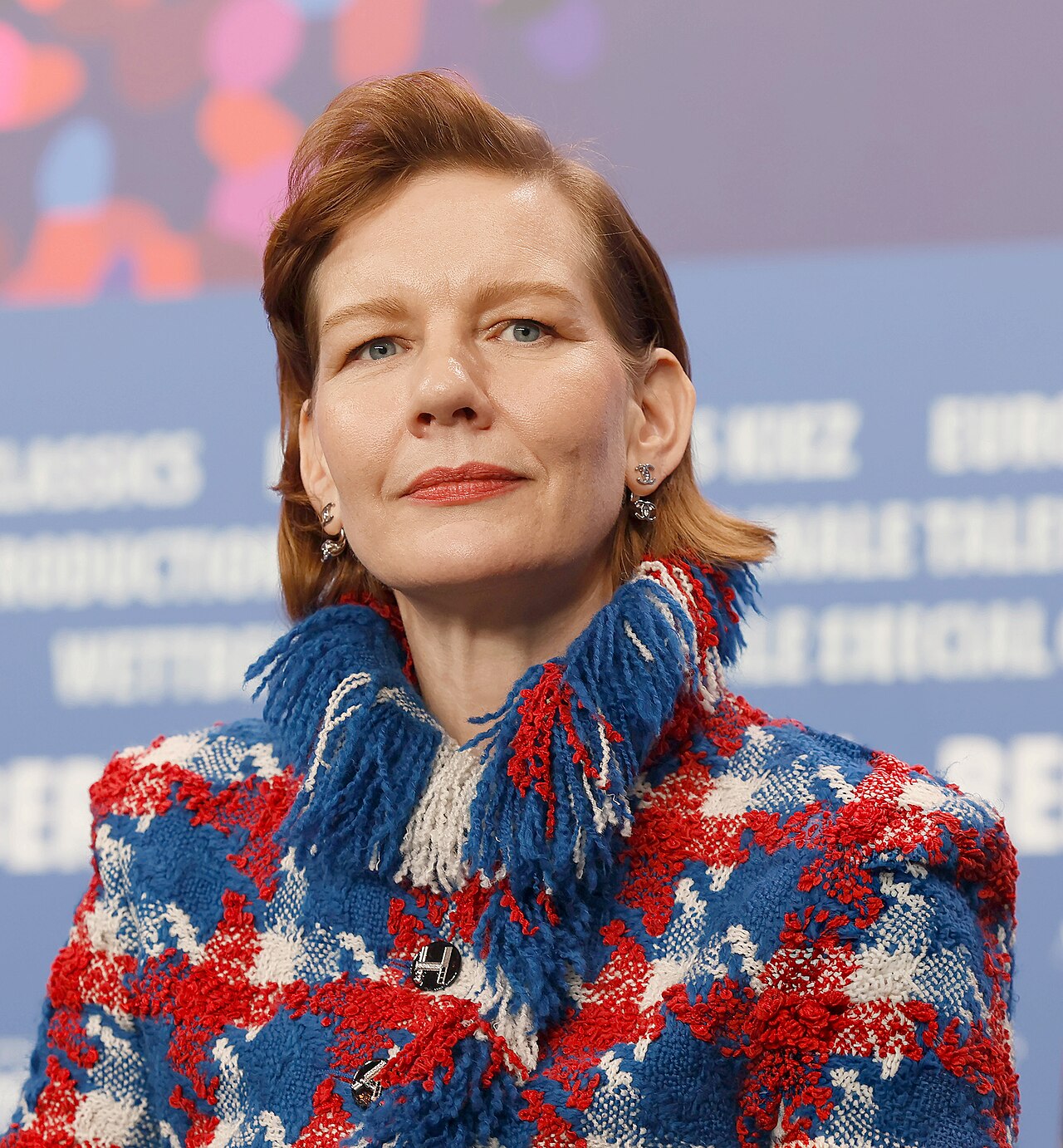 Sandra Hüller bei einer Pressekonferenz der Berlinale 2026 in Berlin