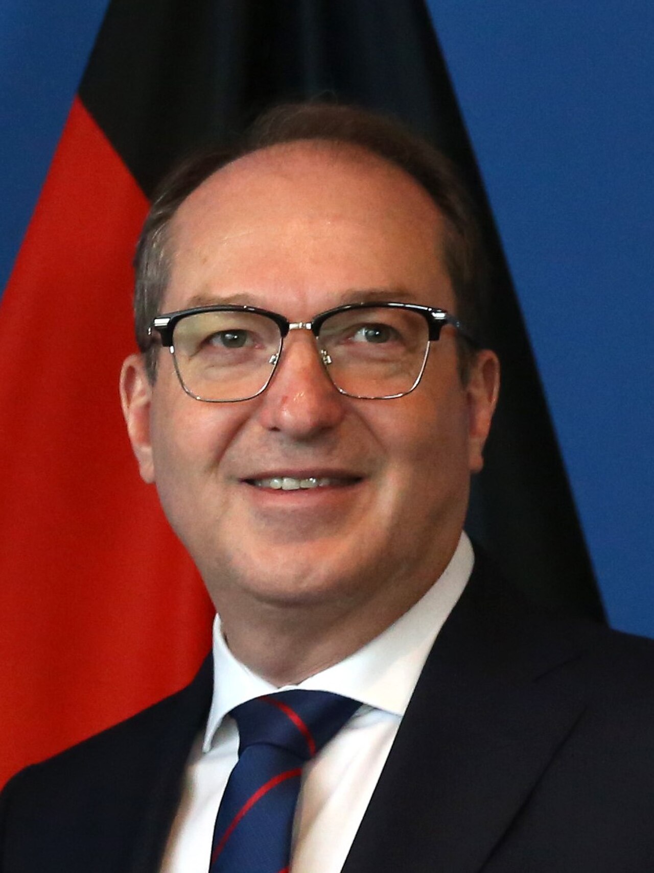 Bundesinnenminister Alexander Dobrindt (CSU) empfängt EU-Migrationskommissar Magnus Brunner in Berlin, Mai 2025.