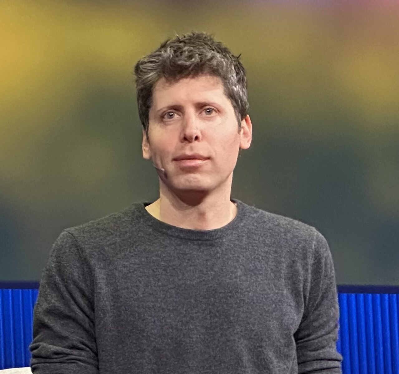 OpenAI-Chef Sam Altman auf der TED-Konferenz im April 2025