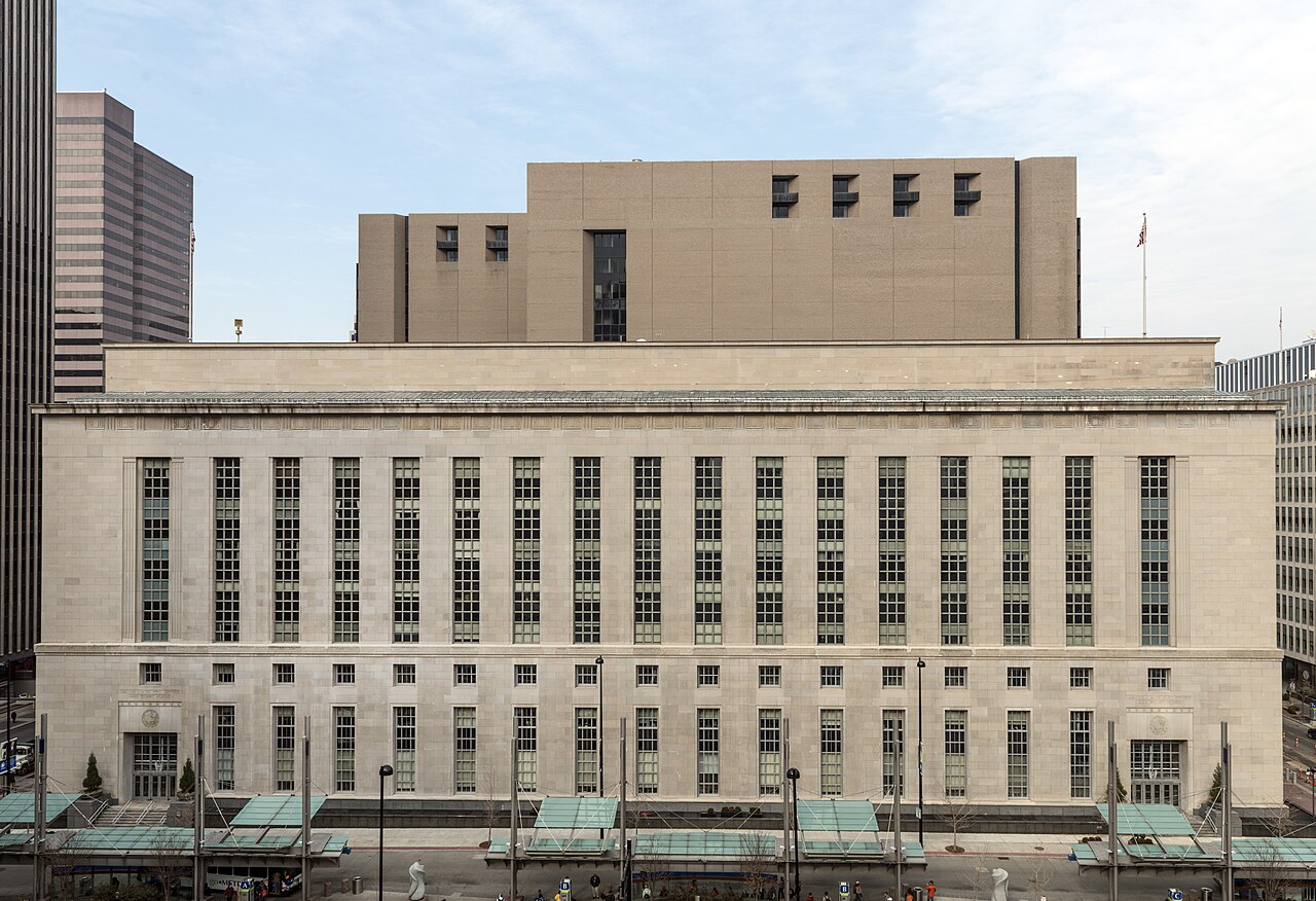 Das Potter Stewart United States Courthouse in Cincinnati, Sitz des 6. Bundesberufungsgerichts