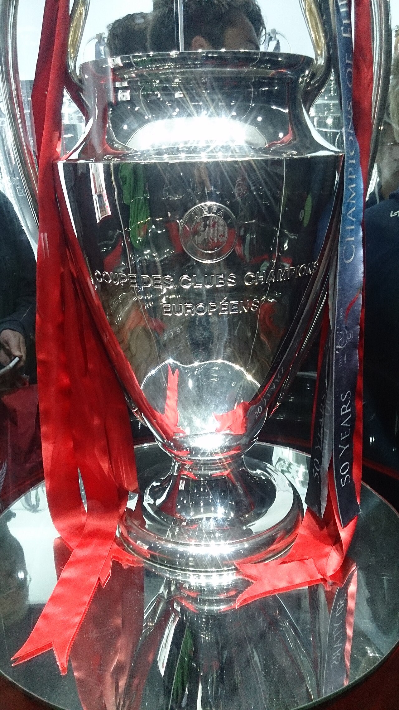 Der Pokal der UEFA Champions League