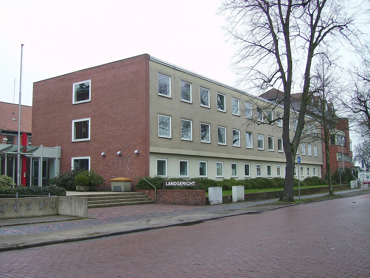 Hauptgebäude des Landgerichts Verden an der Aller.