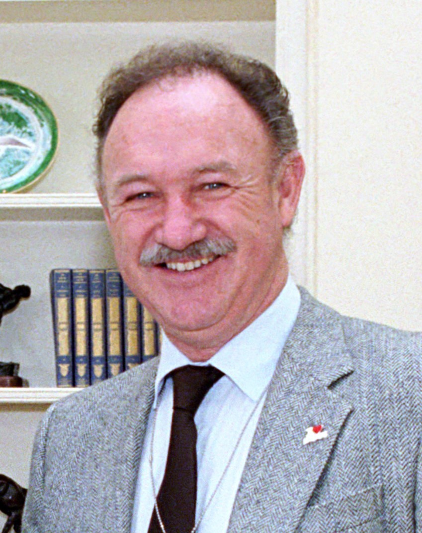 Gene Hackman im Oval Office, 6. Februar 1987