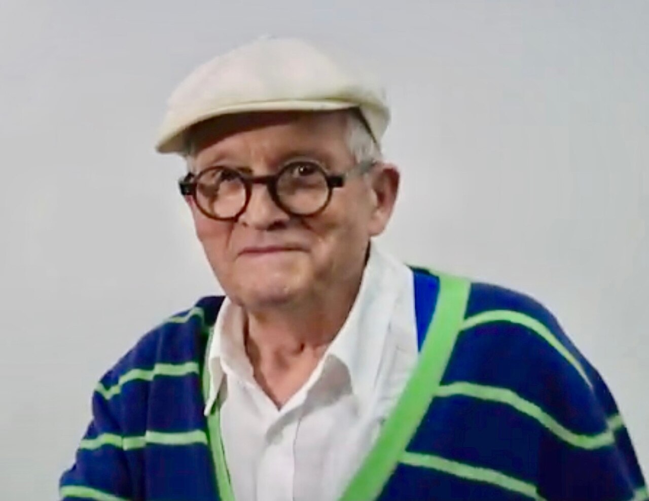 David Hockney bei der Flash Expo 2017