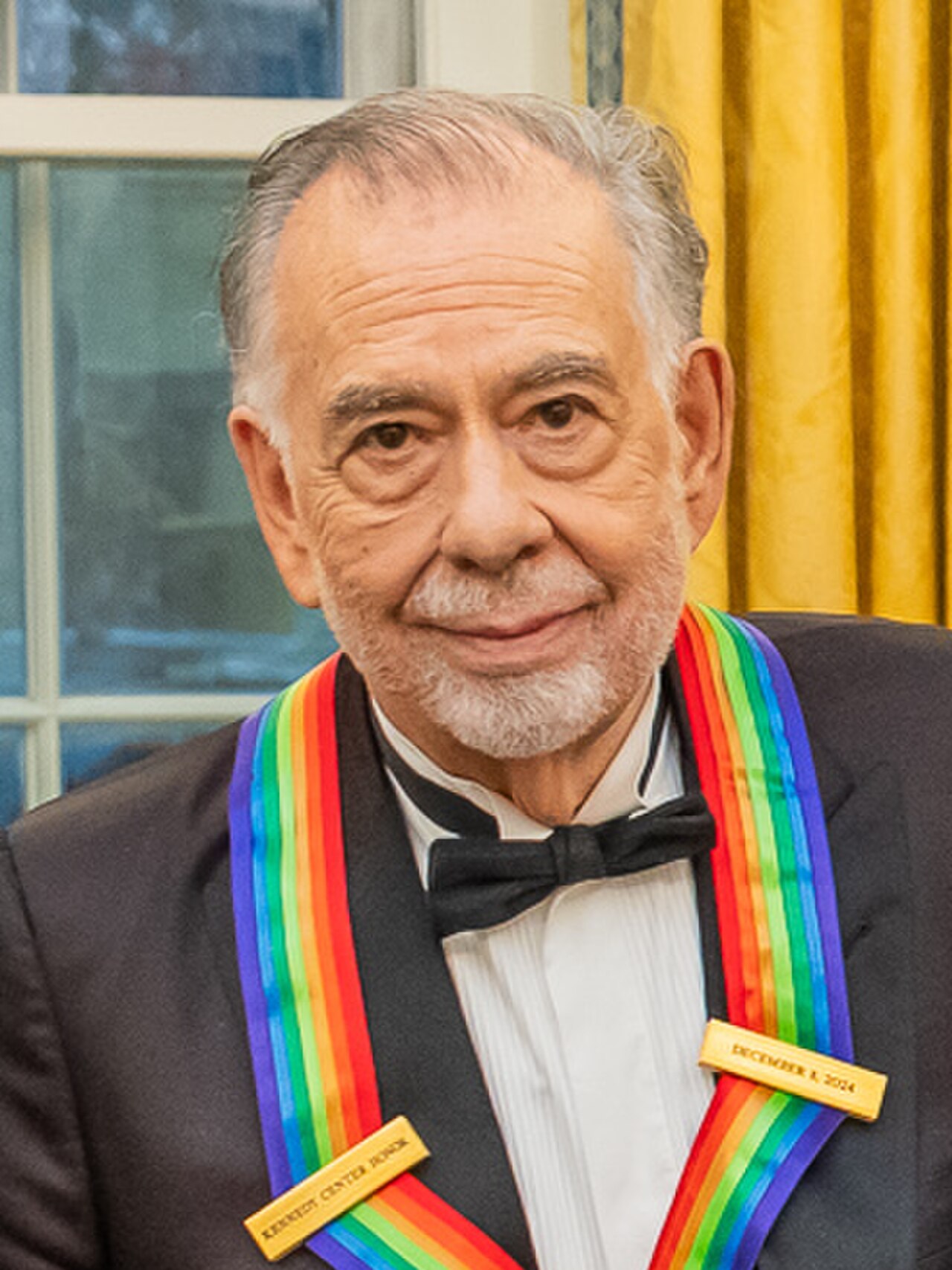 Francis Ford Coppola im Oval Office des Weißen Hauses, Dezember 2024.