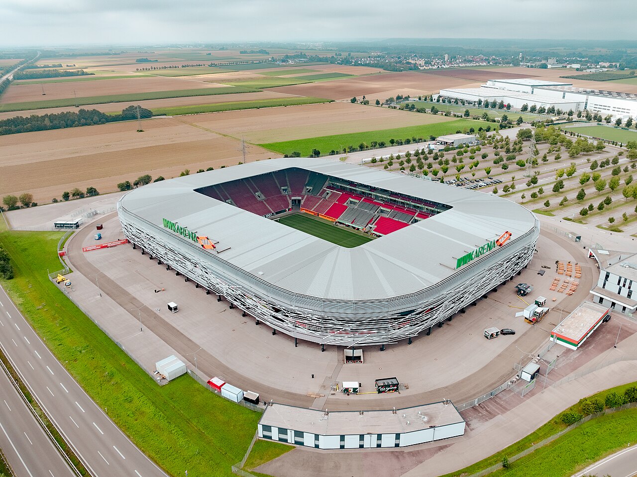 WWK-Arena in Augsburg, Spielort des DFB-Länderspiels gegen Griechenland am 27. September 2026