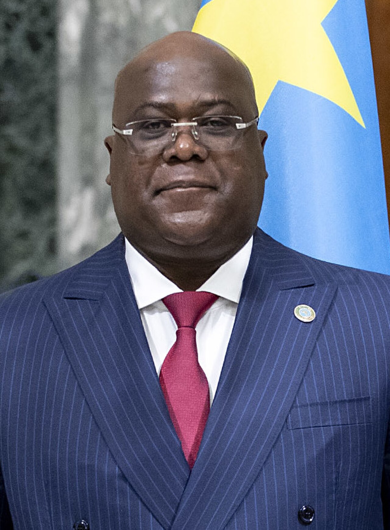 Felix Tshisekedi, Präsident der Demokratischen Republik Kongo, bei einem offiziellen Anlass im Quirinalspalast in Rom.