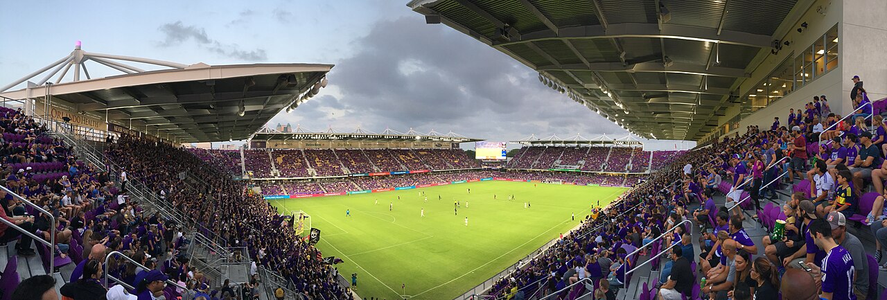 Innenansicht des Inter&Co Stadium in Orlando, Spielstätte von Englands WM-Generalprobe.