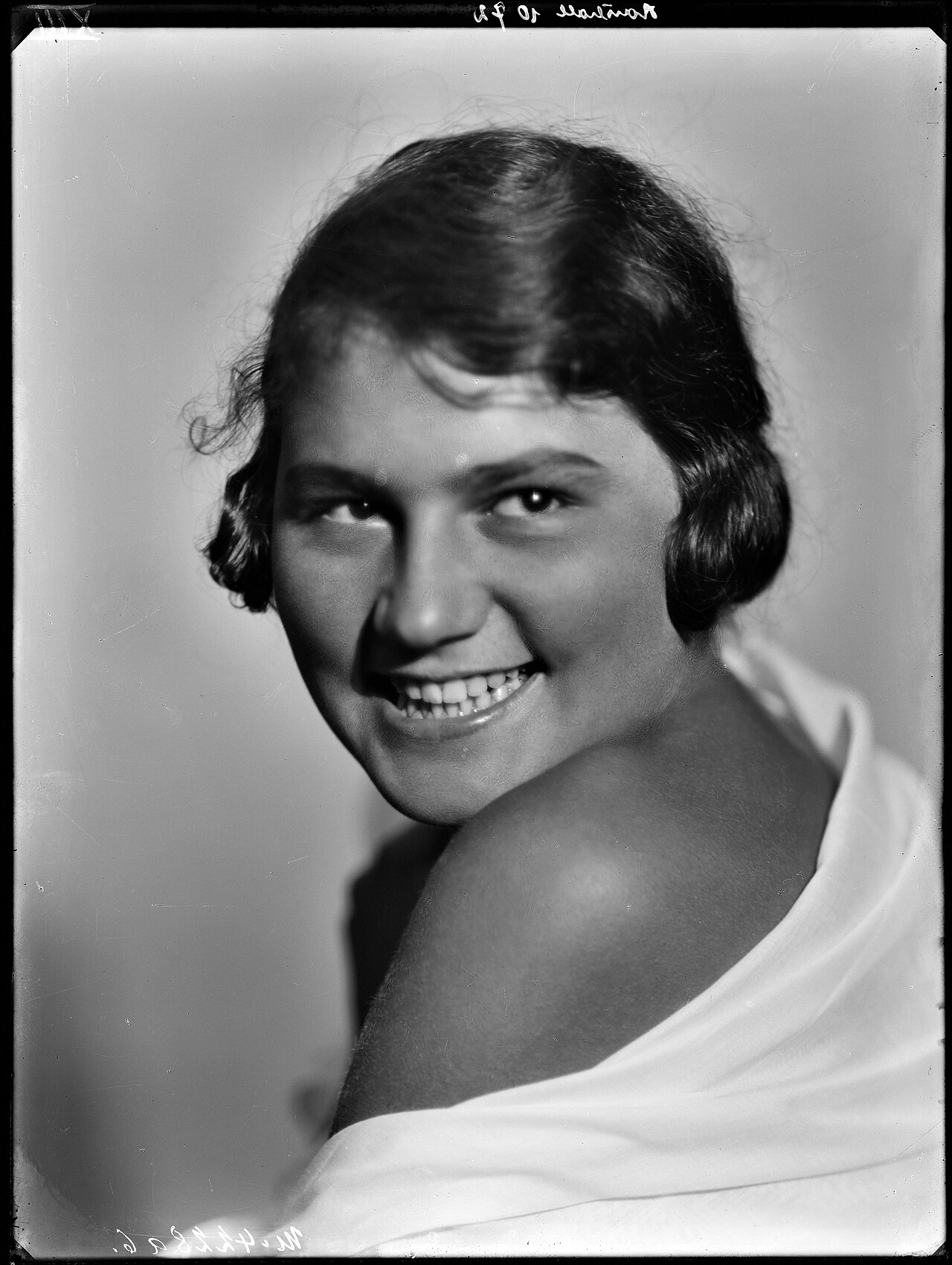 Historisches Porträt von Angela Maria „Geli“ Raubal, Nichte Adolf Hitlers