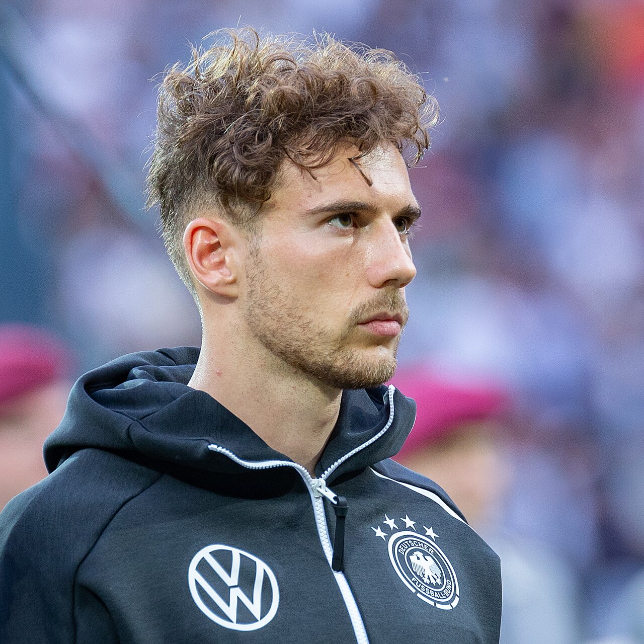 Leon Goretzka im DFB-Trikot beim Länderspiel gegen Estland 2019