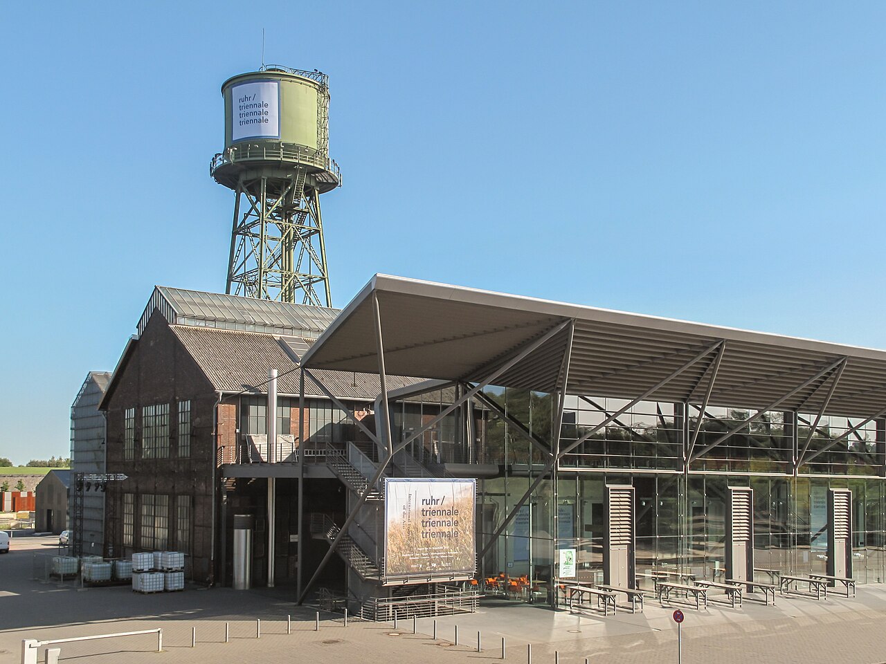 Die Jahrhunderthalle Bochum, früherer Industriebau und heutiger Veranstaltungsort.