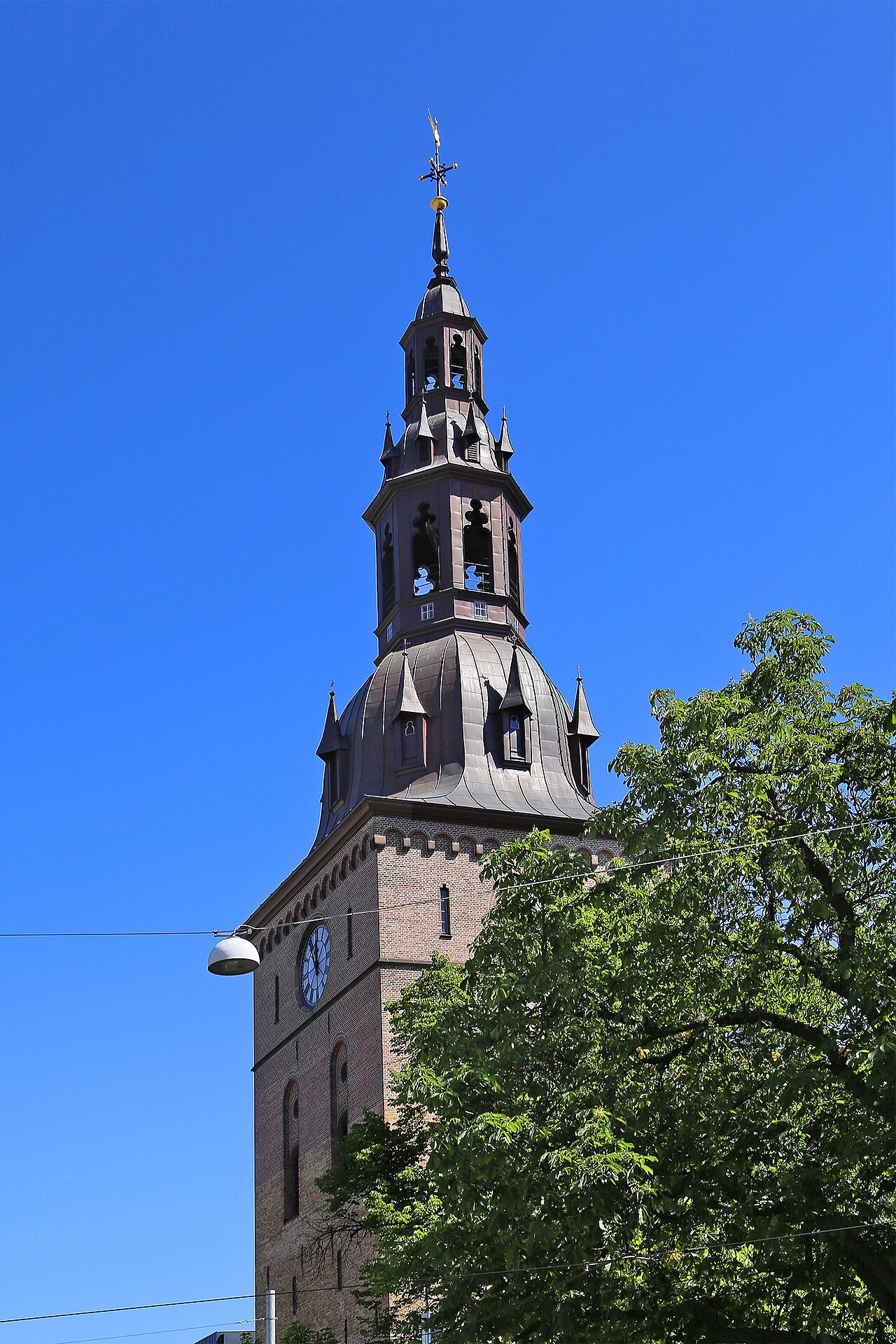 Der Osloer Dom, Schauplatz des Staatsbegräbnisses für König Harald V. am 9. September