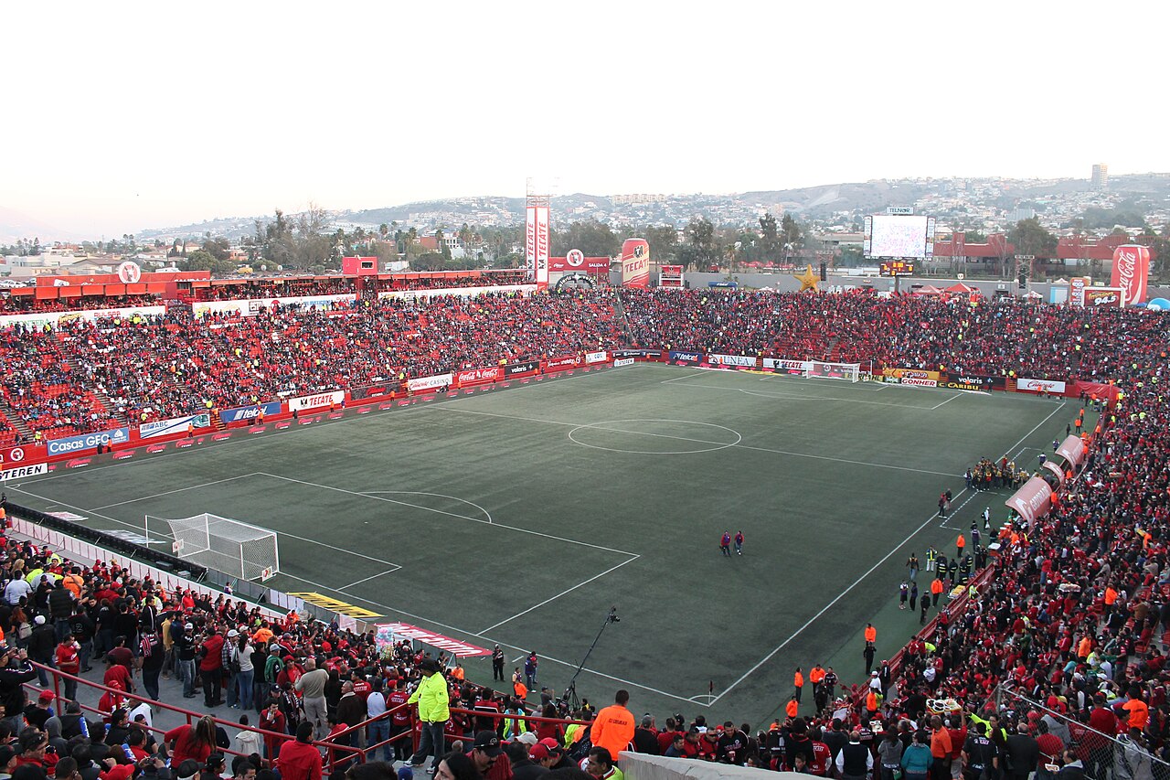 Estadio Caliente in Tijuana, Heimstadion von Xolos und Trainingsstätte des iranischen WM-Teams 2026