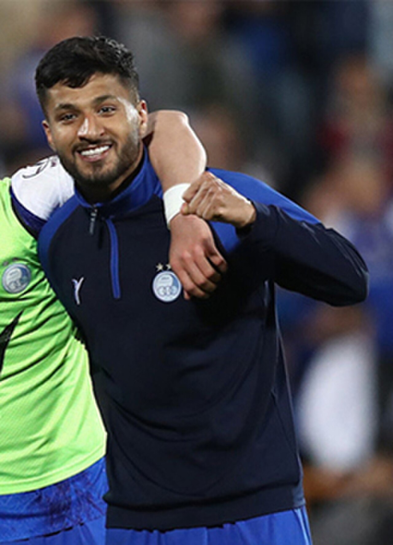Mohammad Mohebi im Trikot von Esteghlal Teheran, März 2023.