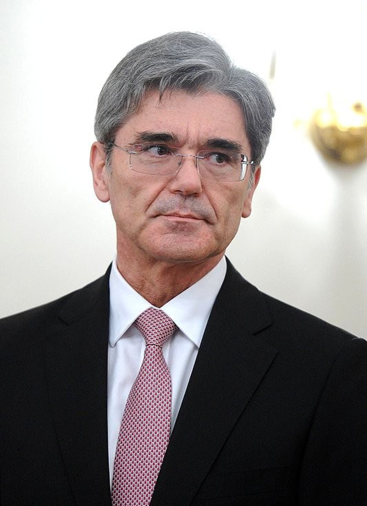 Joe Kaeser, Aufsichtsratsvorsitzender von Siemens Energy, bei einem Auftritt in Moskau 2014