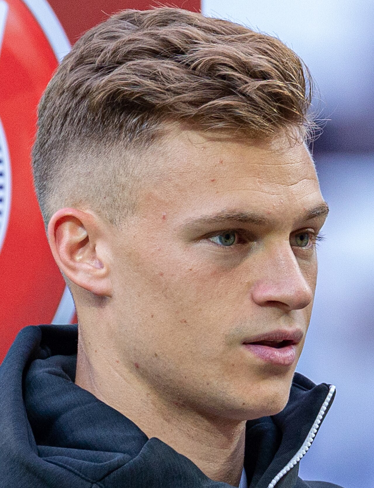 Joshua Kimmich im DFB-Trikot beim Länderspiel Deutschland gegen Estland am 11. Juni 2019 in Mainz
