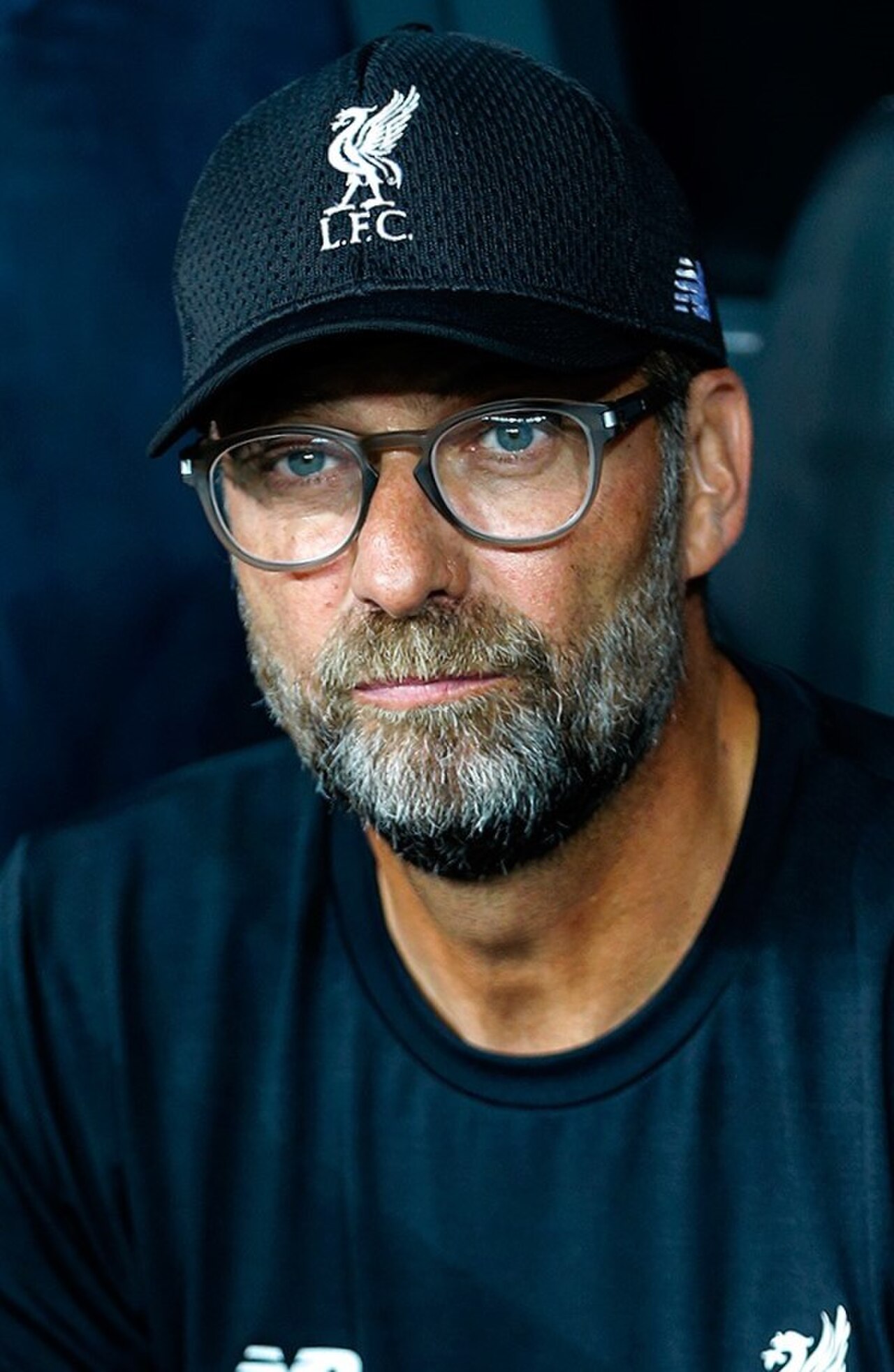 Jürgen Klopp, aufgenommen 2019 als Trainer des FC Liverpool beim UEFA Super Cup gegen den FC Chelsea in Istanbul.
