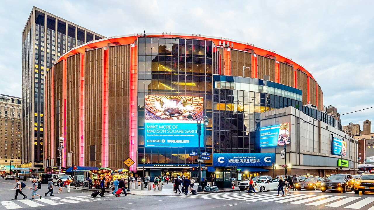 Madison Square Garden in Manhattan, Heimspielstätte der New York Knicks