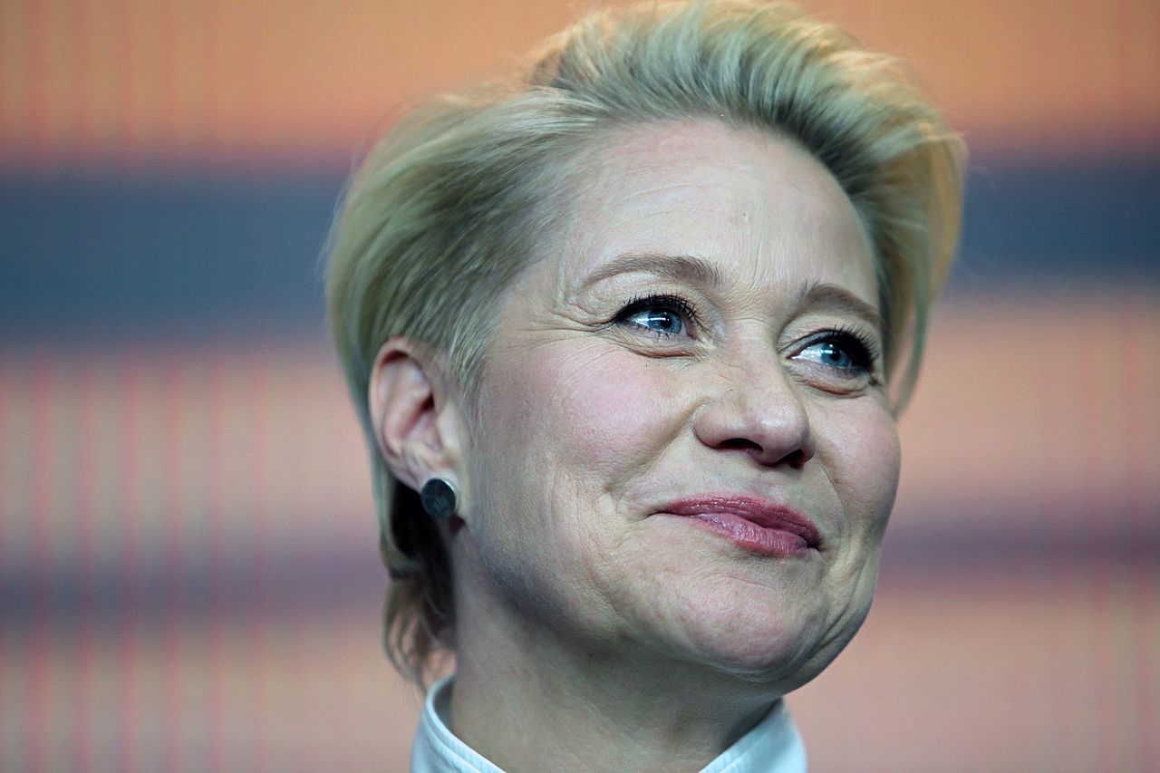 Die dänische Schauspielerin Trine Dyrholm auf der Berlinale 2016