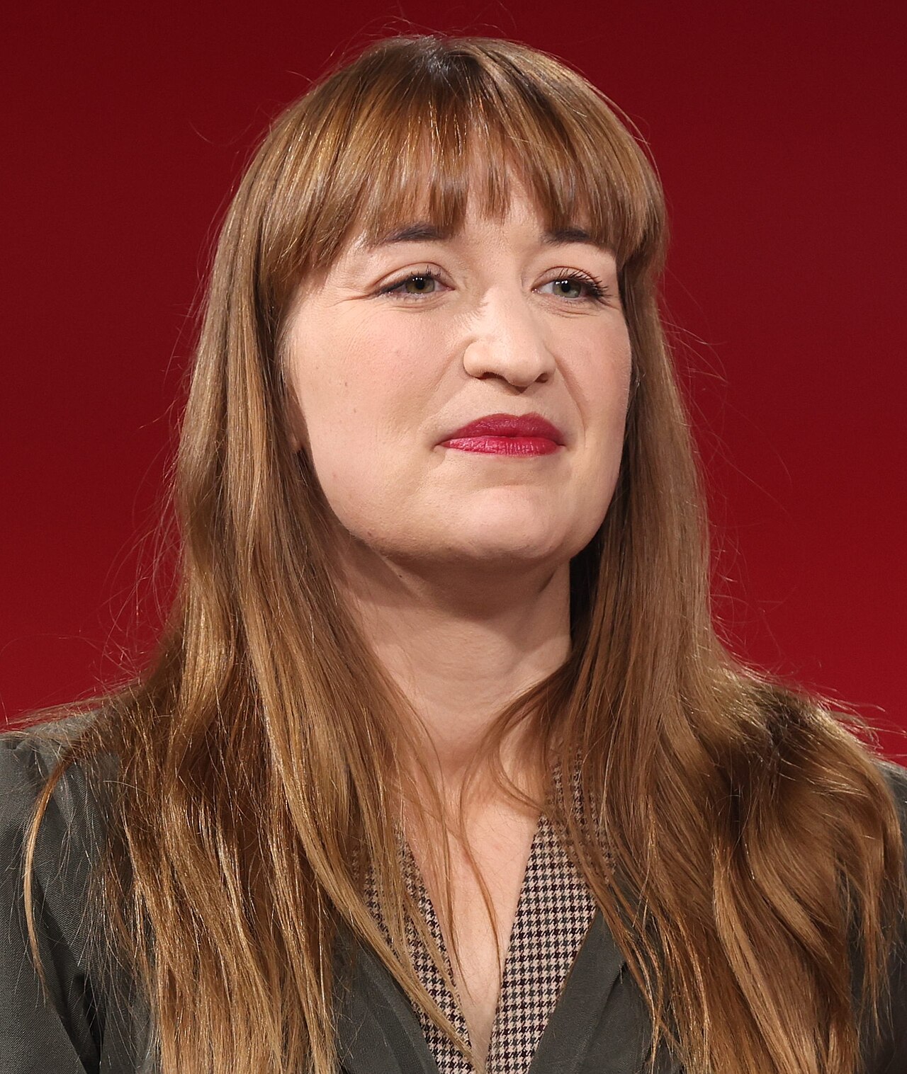 Heidi Reichinnek beim außerordentlichen Bundesparteitag der Linken am 18. Januar 2025 in Berlin.