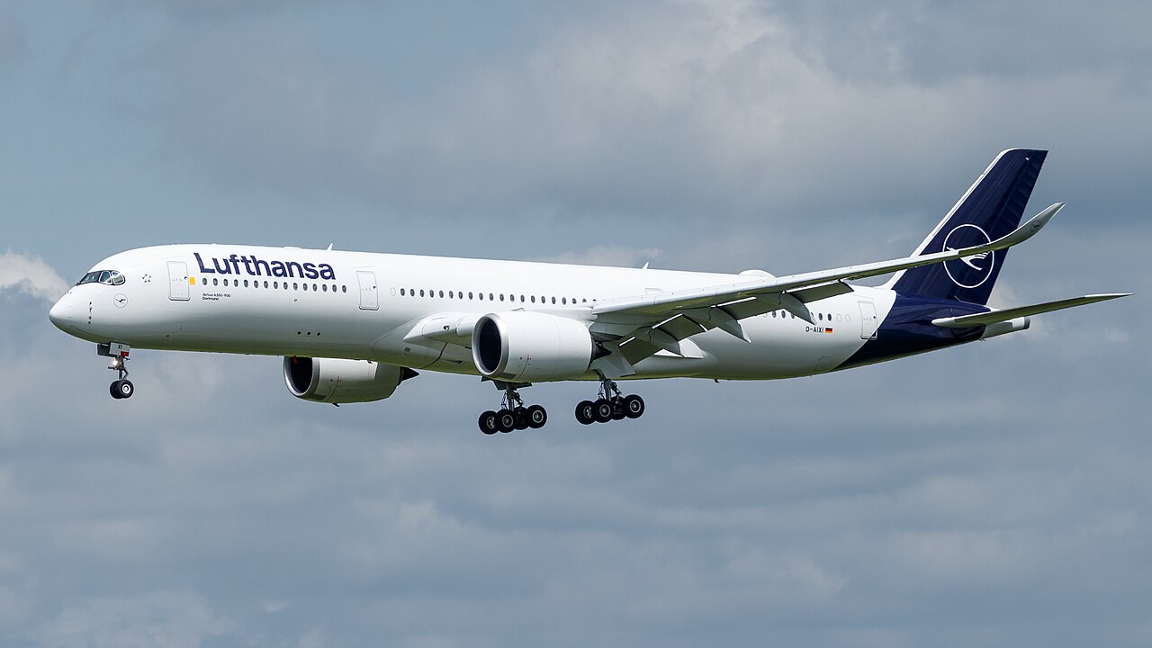 Lufthansa Airbus A350-900 mit Kennung D-AIXI