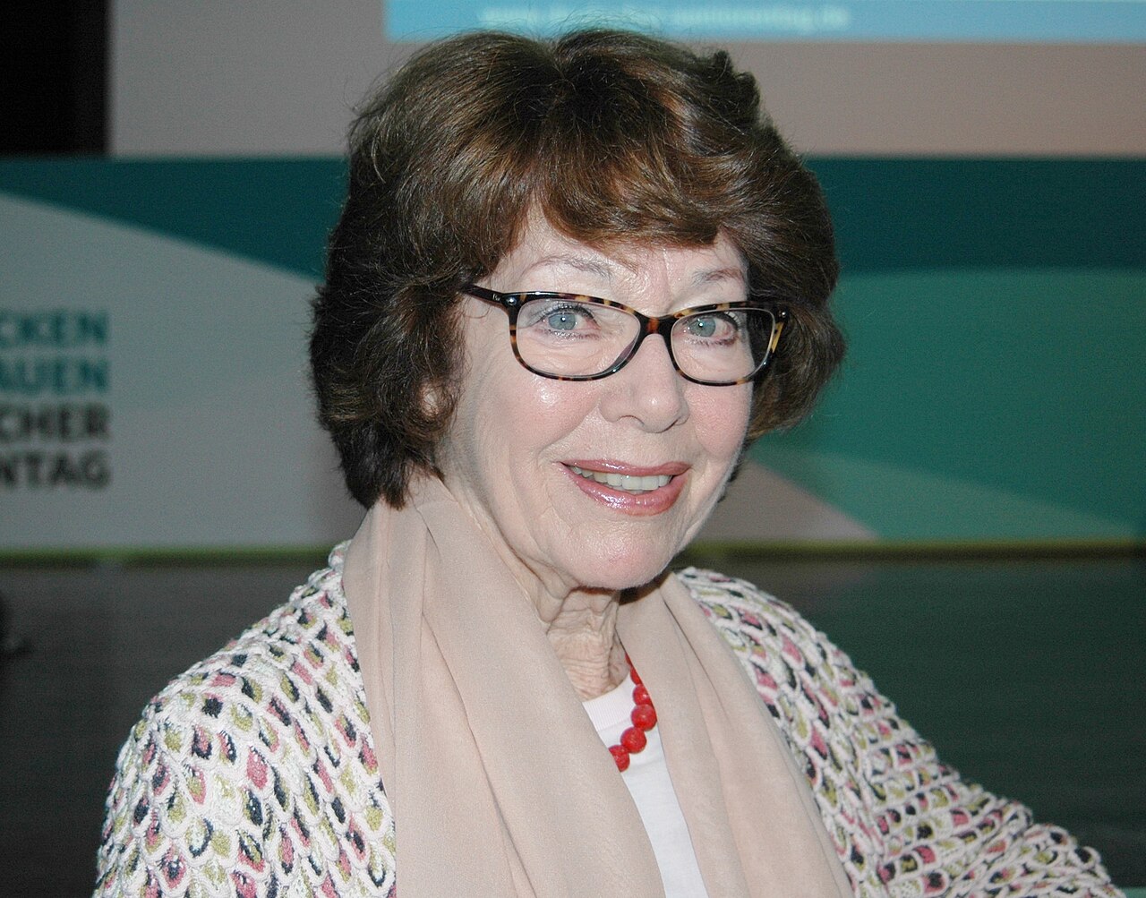 Porträt der Schauspielerin und Ärztin Marianne Koch, aufgenommen 2018.