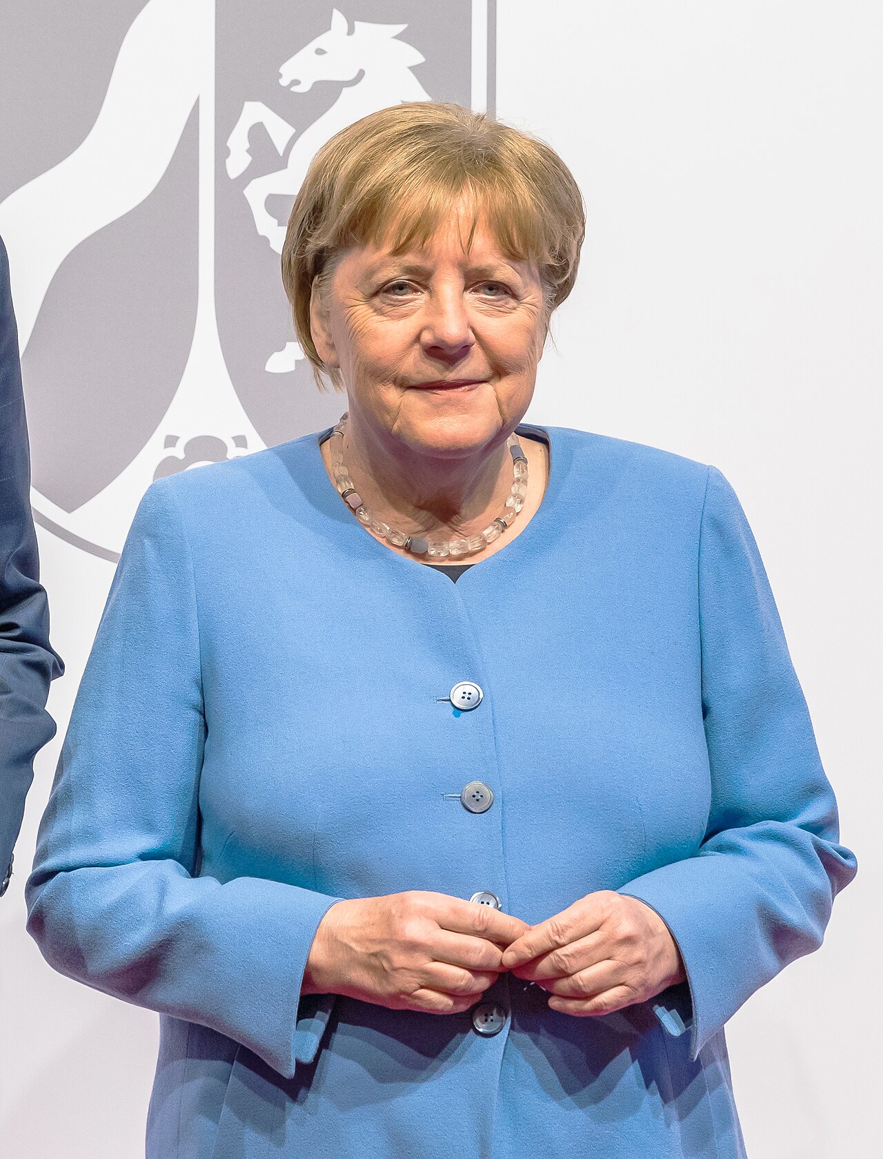 Angela Merkel bei einem öffentlichen Termin 2023