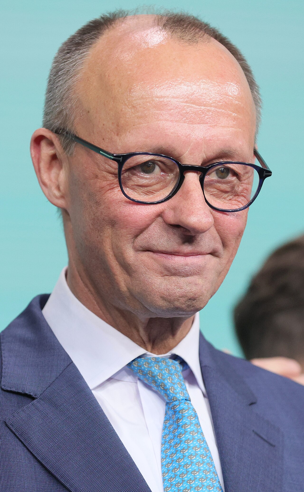 Friedrich Merz am Wahlabend der Bundestagswahl 2025 im Konrad-Adenauer-Haus in Berlin