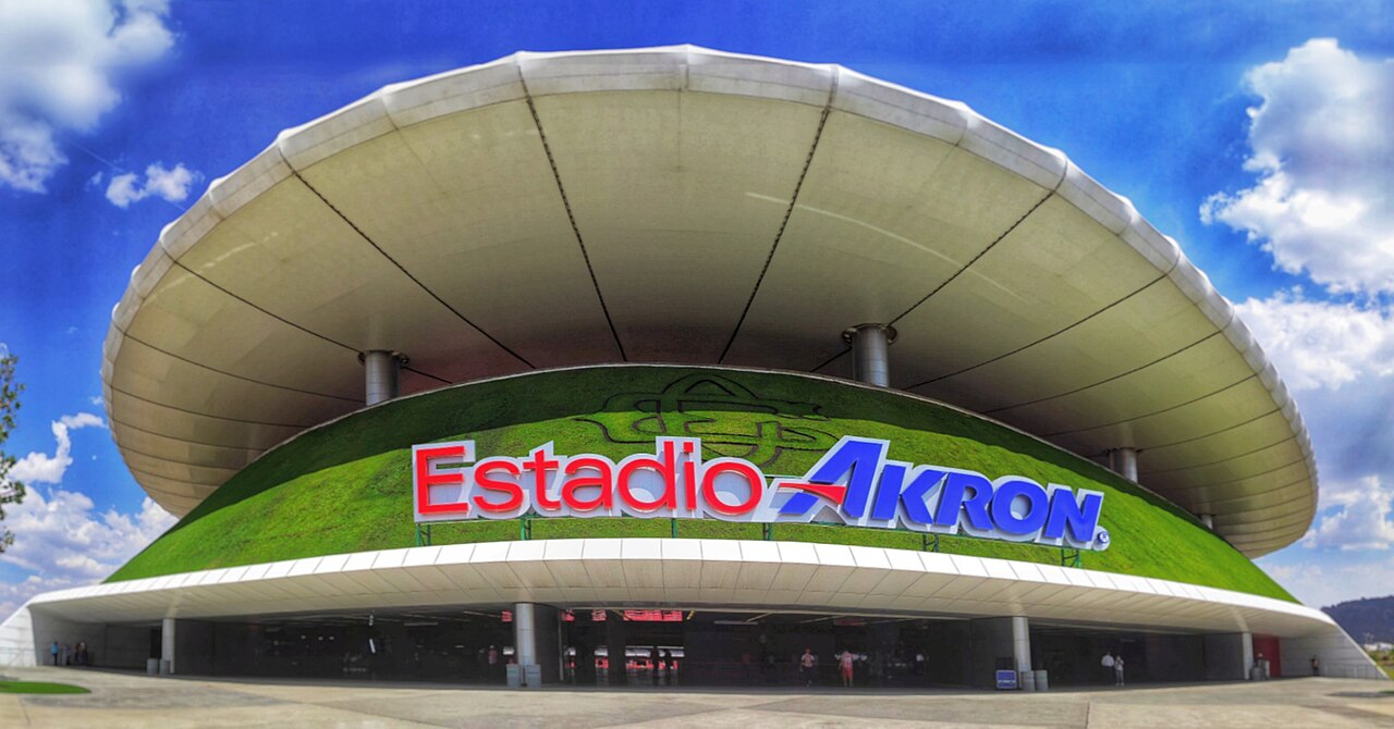 Das Estadio Akron in Guadalajara, einer der drei mexikanischen WM-Spielorte 2026