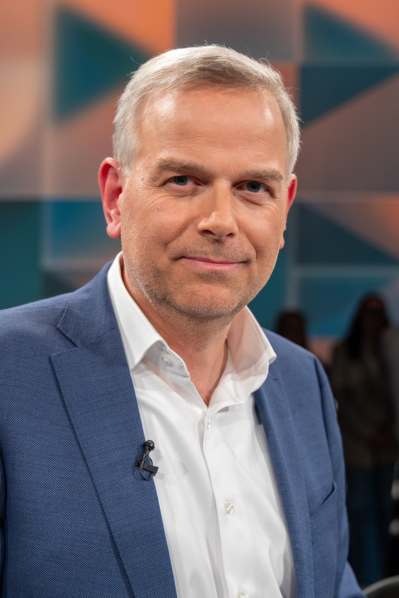 AfD-Spitzenkandidat Leif-Erik Holm in der WDR-Talkshow Hart aber fair im Mai 2024