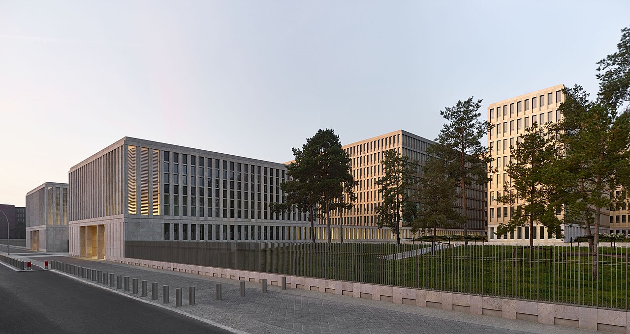 Zentrale des Bundesnachrichtendienstes in der Chausseestraße in Berlin-Mitte