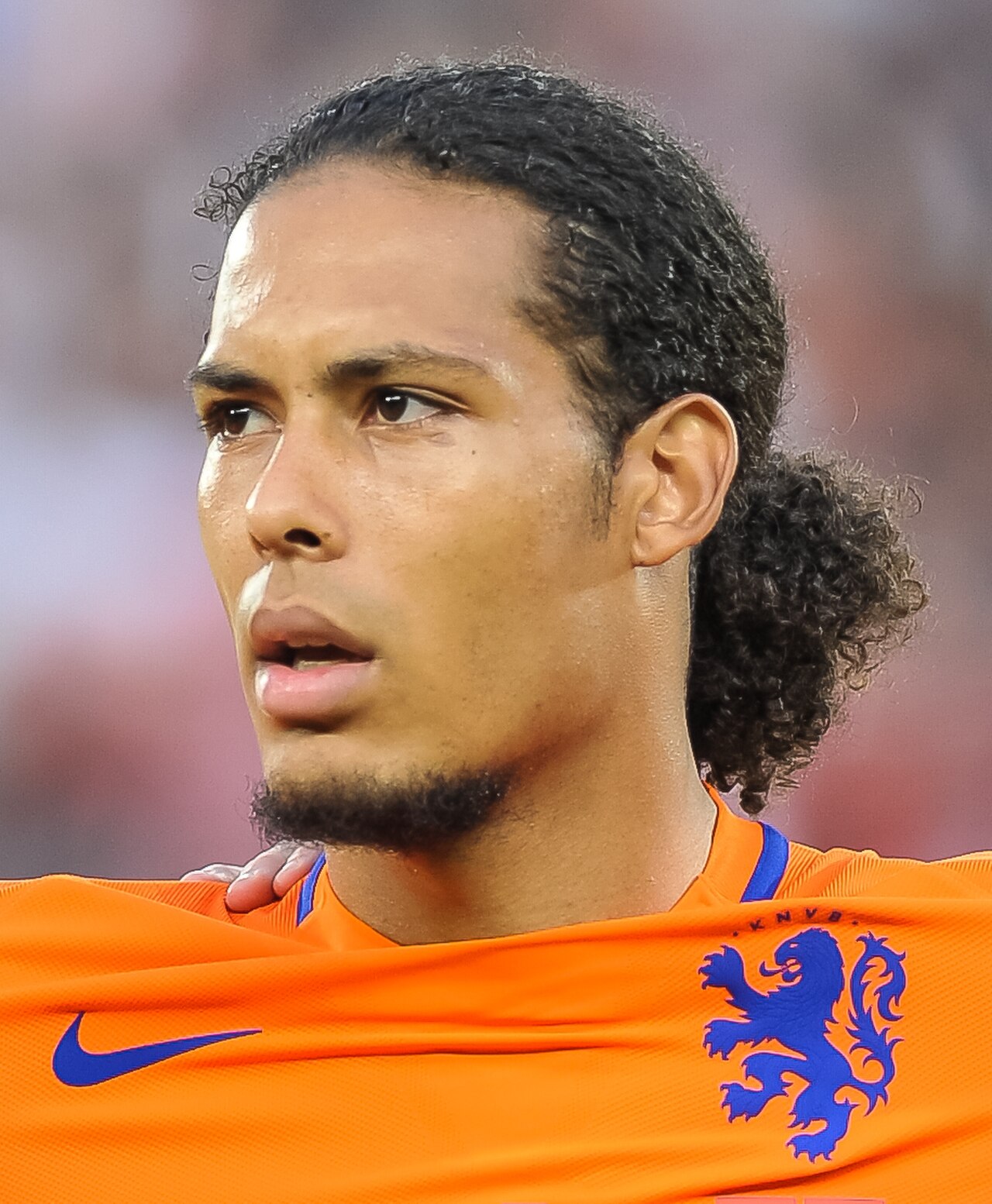 Virgil van Dijk im Trikot der niederländischen Nationalmannschaft.