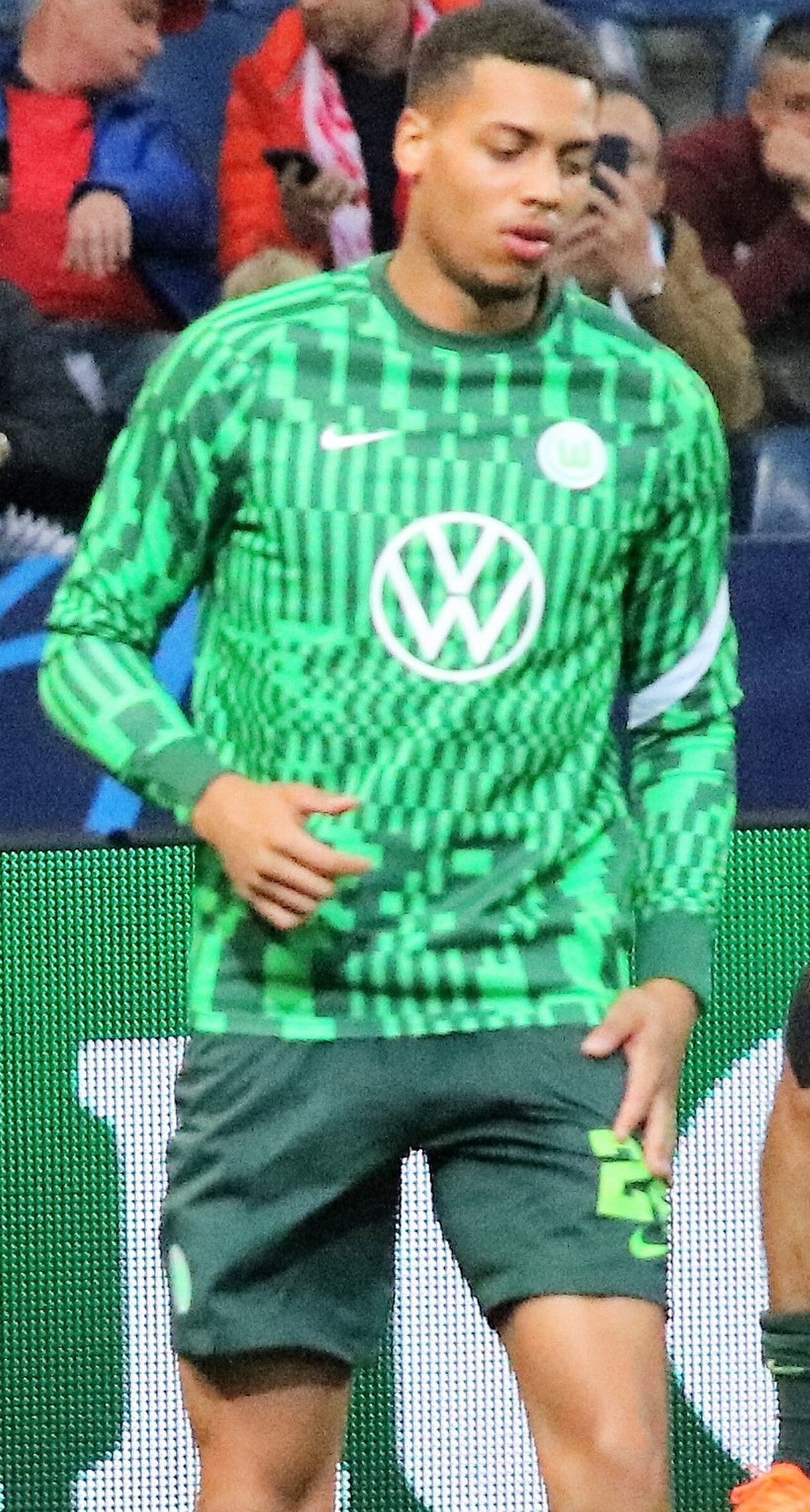 Felix Nmecha im Trikot des VfL Wolfsburg