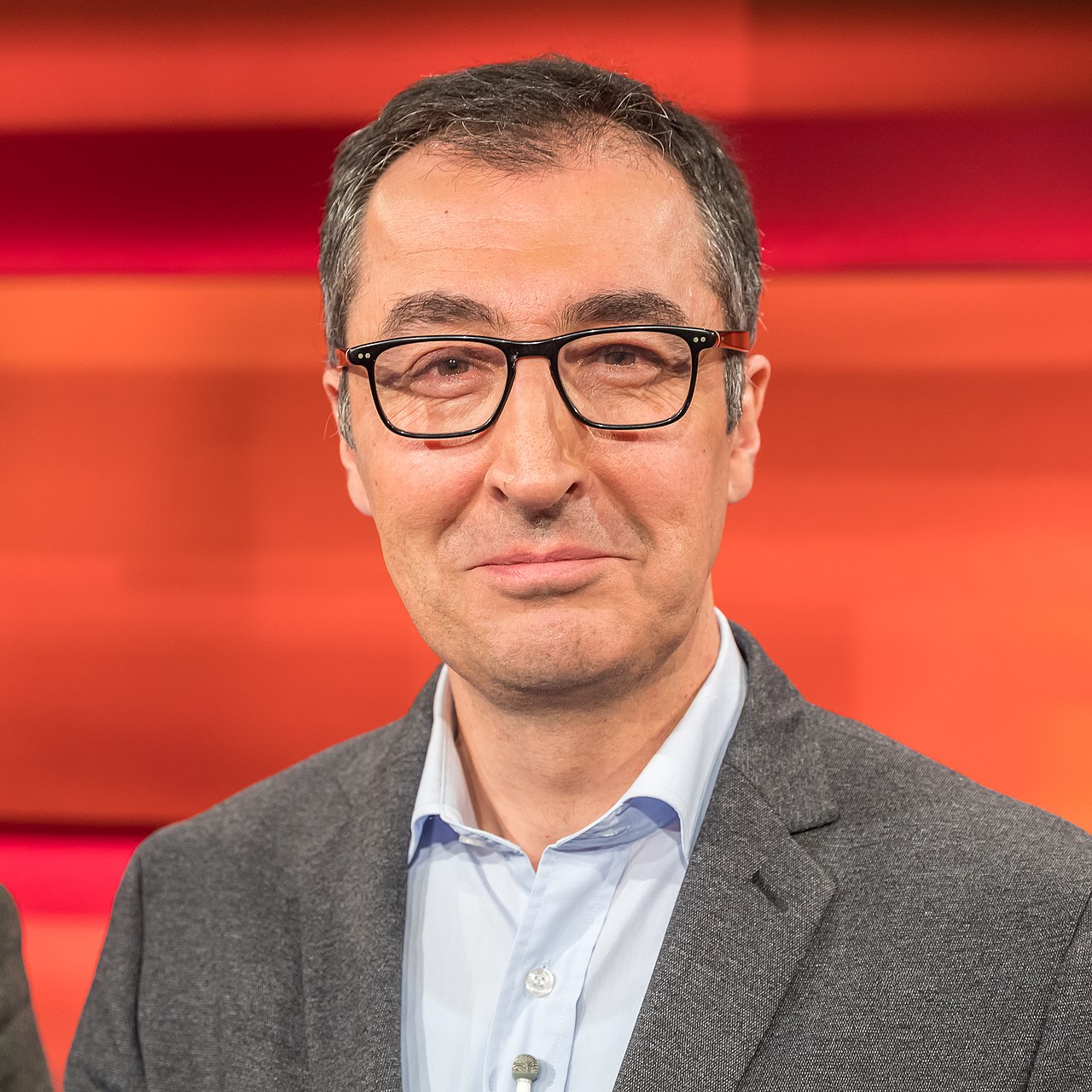 Cem Özdemir, Bundesvorsitzender von Bündnis 90/Die Grünen, im Februar 2020 bei der ARD-Sendung Hart aber Fair.