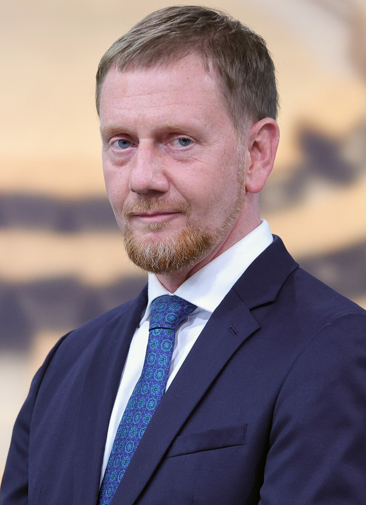 Michael Kretschmer, Ministerpräsident von Sachsen, am Wahlabend der Landtagswahl 2024