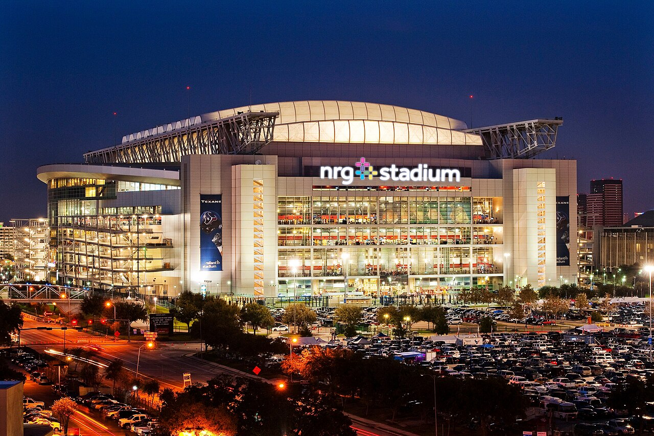 Das NRG Stadium in Houston, Schauplatz des Gruppenspiels Portugal gegen DR Kongo