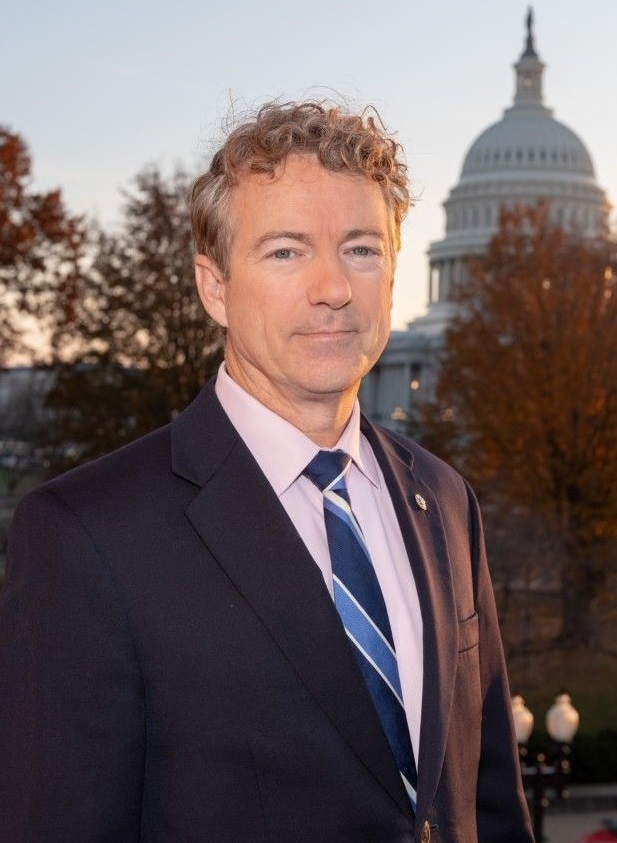 Offizielles Senatsporträt von Rand Paul, republikanischer Senator aus Kentucky.