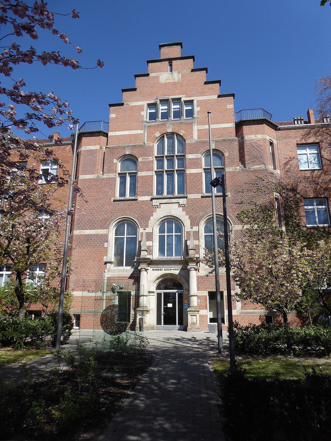 Das Hauptgebäude des Robert Koch-Instituts im Berliner Ortsteil Wedding.