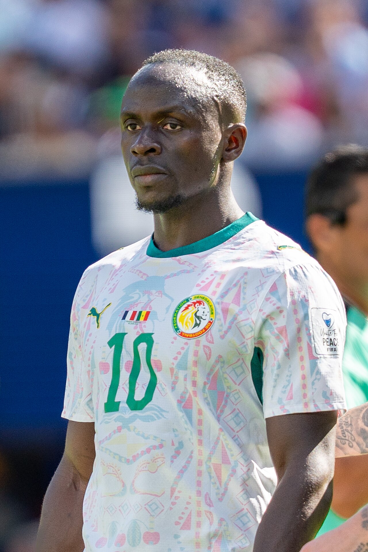Sadio Mané im Senegal-Trikot beim WM-Vorrundenspiel gegen Frankreich am 16. Juni 2026 in East Rutherford, New Jersey.