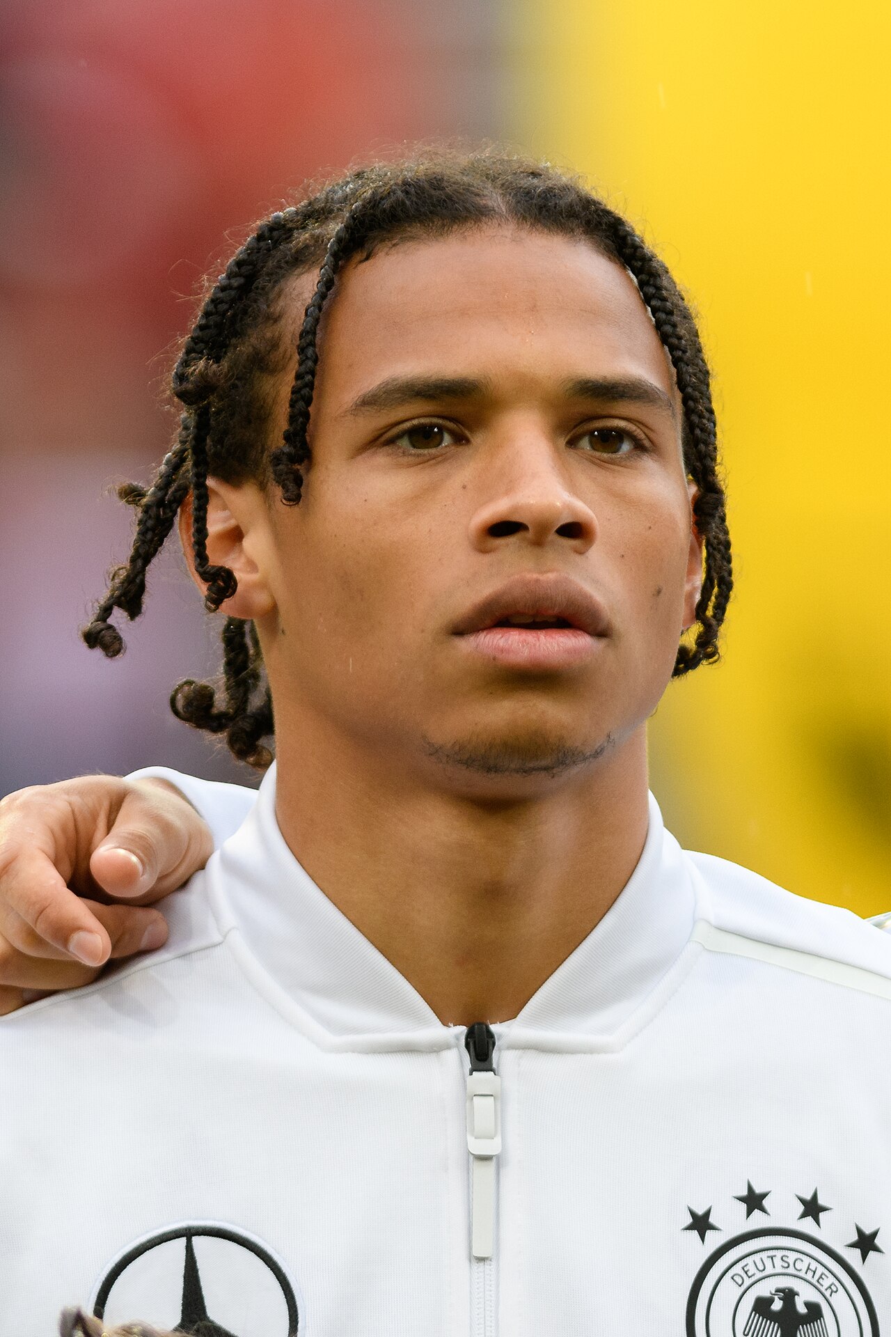 Leroy Sané im Trikot der deutschen Nationalmannschaft