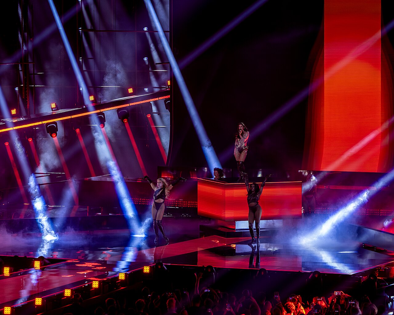 Sarah Engels performt „Fire“ für Deutschland beim Eurovision Song Contest 2026 in Wien