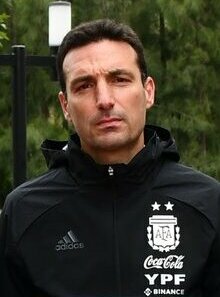 Argentiniens Nationaltrainer Lionel Scaloni, Aufnahme von März 2022.